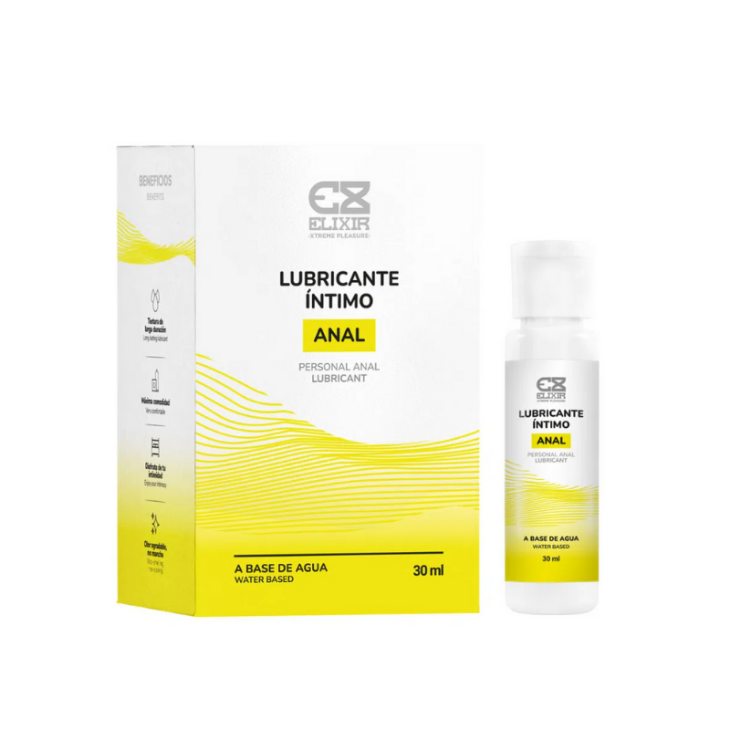 LUBRICANTE ANAL ELIXIR A BASE DE AGUA DILATADOR 30 ML