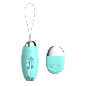 HUEVO VIBRADOR RECARGABLE INALÁMBRICO LUST BALLENA VERDE MENTA