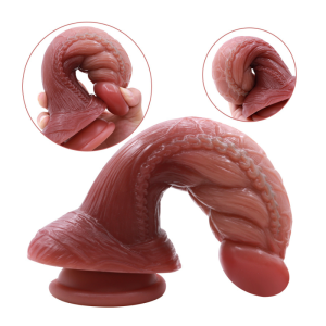 DILDO HETEROMÓRFICO GUSDUN DRAGON ROOT 19.5 CM CAFÉ SIN CAJA